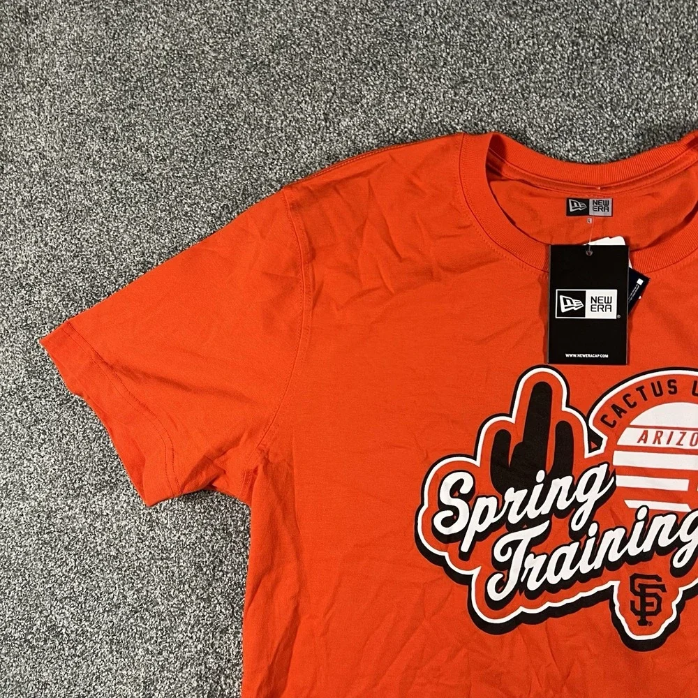 New Era SF Giants Spring Training Cactus League T-Shirt NWT Men's Large